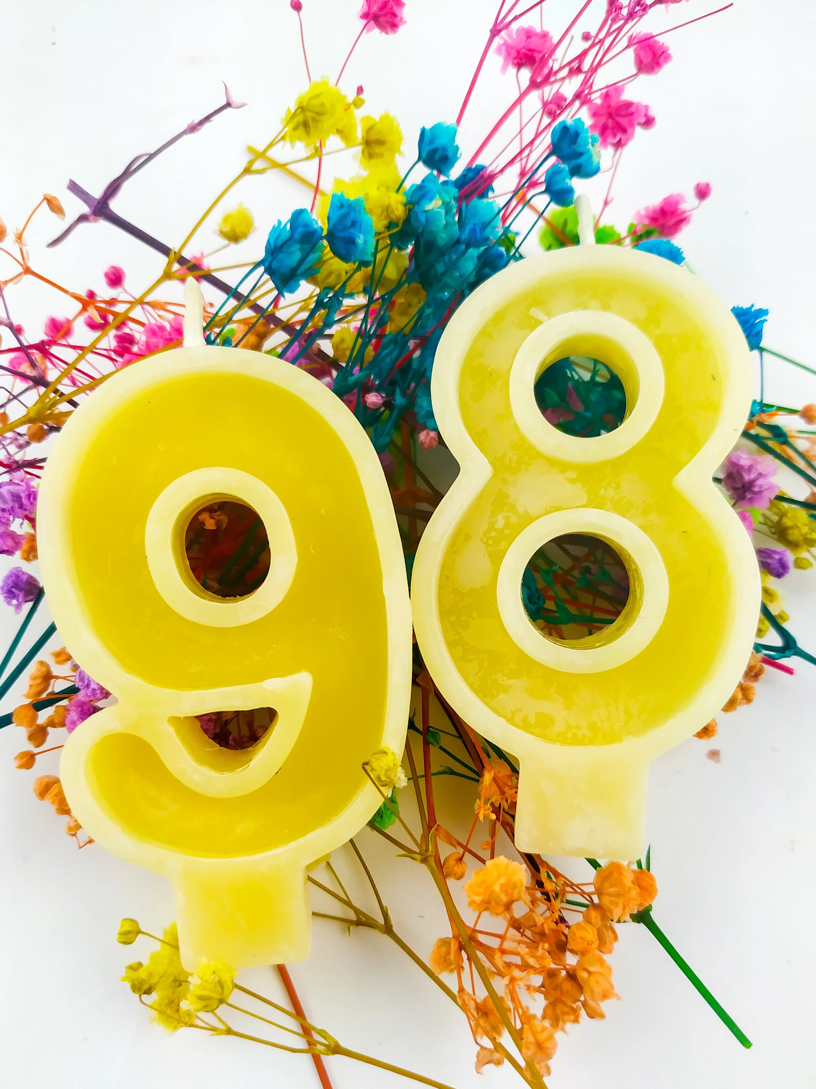 Wholesale Beeswax number candles 0 to 9, bees wax birthday candle, cake candles, numbers candle - Image 10