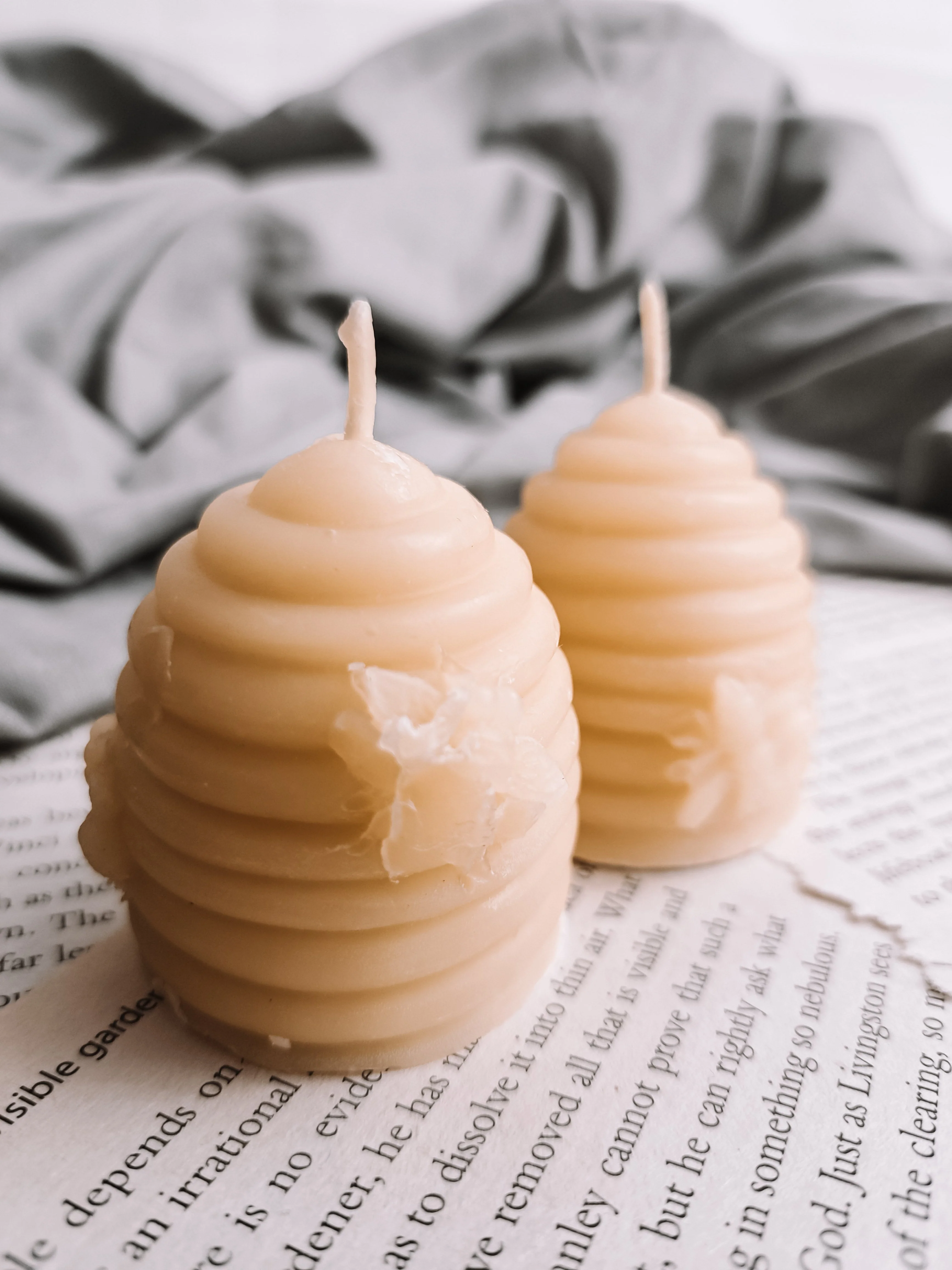 Wholesale Pure Beeswax candle , Beehive shape votive, natural candles - Image 7